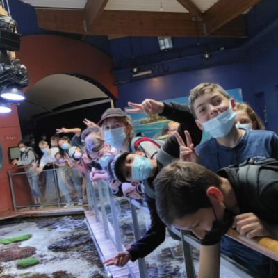 Au musee tous contents