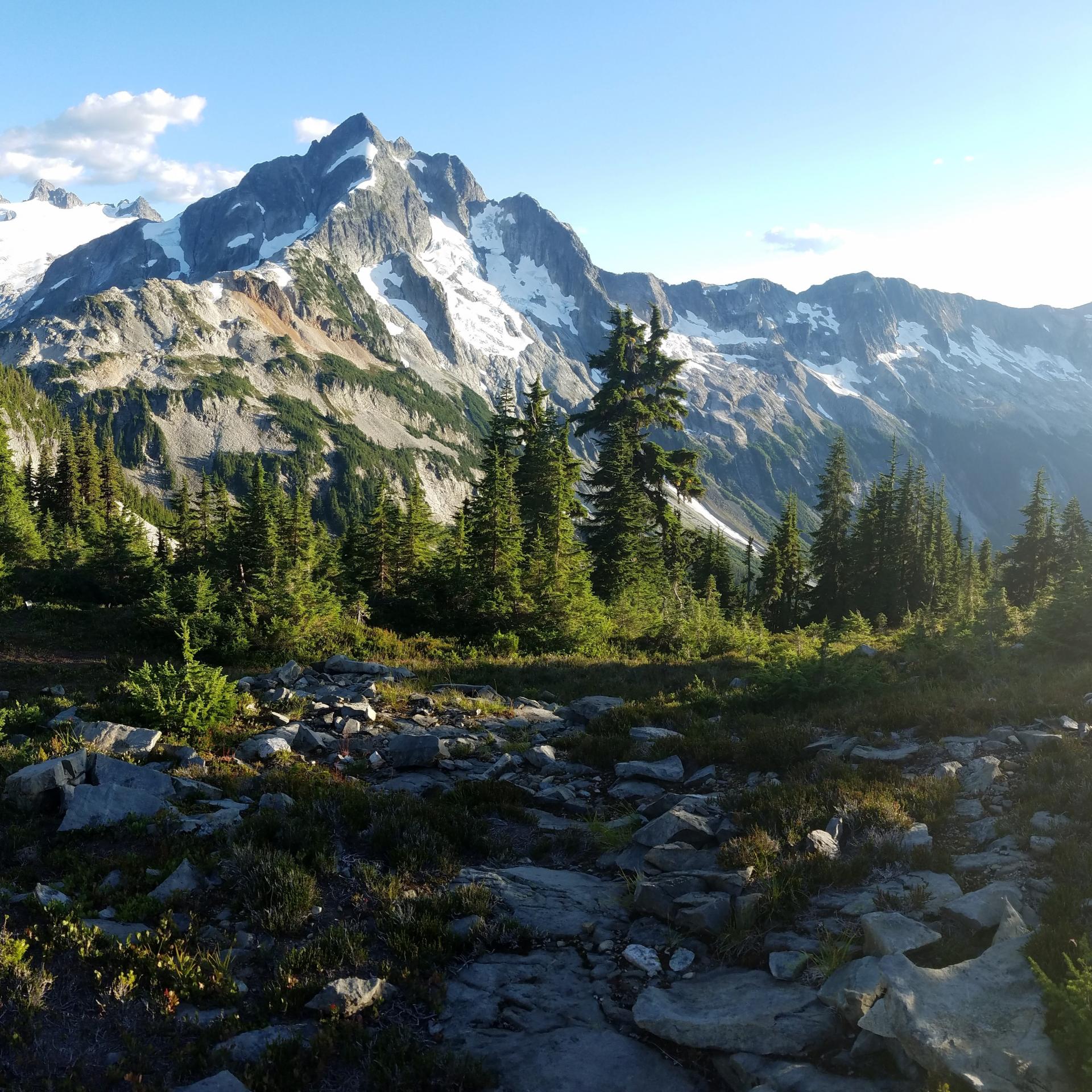 À la montagne